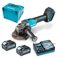 Аккумуляторная угловая шлифмашина Makita XGT GA005GM201