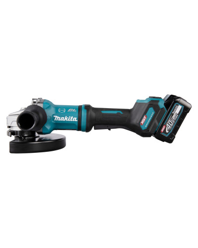 Акумуляторна кутова шліфмашина MAKITA XGT GA038GT201  - фото 4