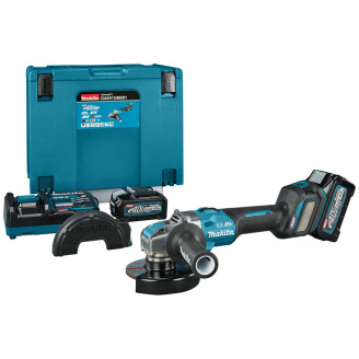 Makita GA041GM201 | Аккумуляторная угловая шлифмашина X-LOCK XGT 40 V MAX Makita GA041GM201