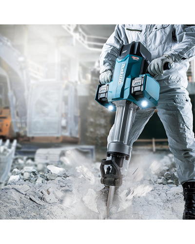 Акумуляторний відбійний молоток Makita XGT 40В+40В HM004GZ01  - фото 8