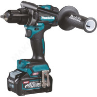 Аккумуляторная дрель-шуруповерт с ударом Makita XGT HP001GM201