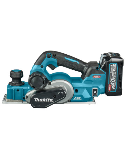 Аккумуляторный рубанок Makita XGT KP001GM201  - фото 4