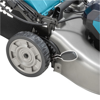 Аккумуляторна самоходная газонокосилка Makita XGT LM002GT201