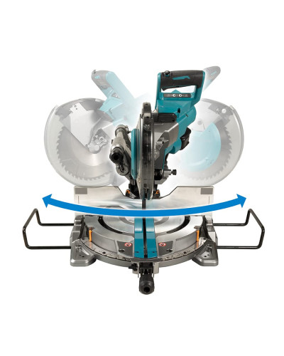 Аккумуляторная торцевая пила с протяжкой Makita XGT LS004GZ01 (карскас)  - фото 4