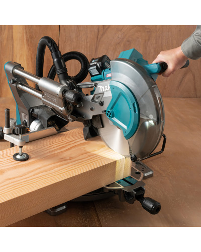 Аккумуляторная торцевая пила с протяжкой Makita XGT LS004GZ01 (карскас)  - фото 8