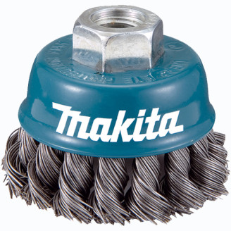 Makita D-24119 | D-24119 MAKITA Чашкова щітка з крученим дротом М14/60 мм/0,5 мм