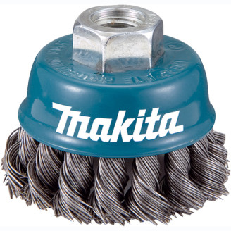 Makita D-24131 | Чашкова щітка з крученим дротом MAKITA М14/75 мм/0,5 мм