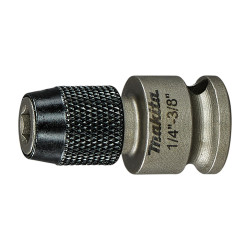 Переходник под биты для гайкокрута Makita с 3/8'' на 1/4'', P-05963