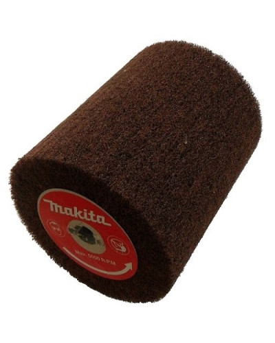 Роликовая щетка с ворсом Makita 100х120 мм К80, P-18035  - фото 2