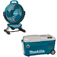 Набор Makita холодильник-нагреватель CW001GZ+ вентилятор DCF301Z