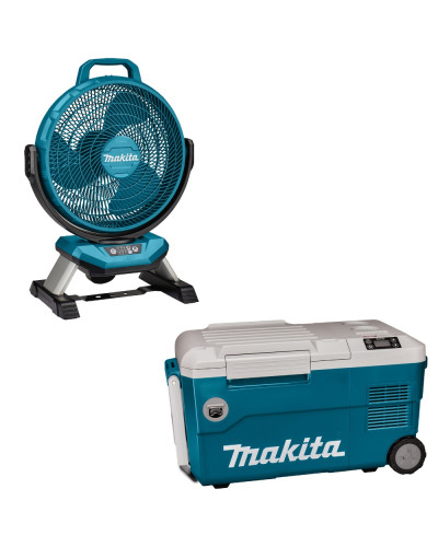 Makita SET-CW001GZ-0724 | Набор Makita холодильник-нагреватель CW001GZ+ вентилятор DCF301Z