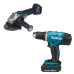 Набор Makita LXT угловая шлифмашина DGA504Z+ дрель-шуруповерт DDF453SYX5