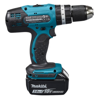 Набір Makita акумуляторний ударний дриль-шурупокрут DHP453RFX8 та акумуляторний ліхтар DML816X