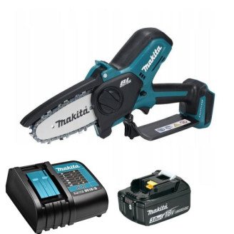 Makita SET-DUC101Z-BL1830B-DC8SD | Аккумуляторная цепная пика Makita LXT DUC101Z + аккумулятор BL1830B+ зарядное устройство DC18SD