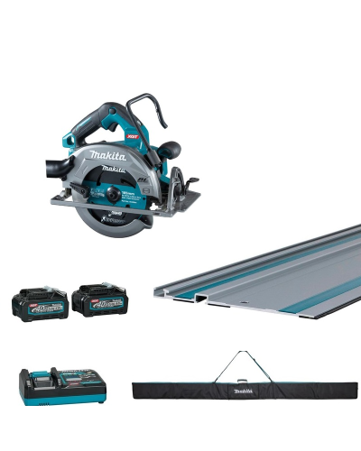 Makita SET-HS003GM201-0125 | Набор Makita XGT HS003GM201+направляющая шина 194367-7+сумка для шины E-10936
