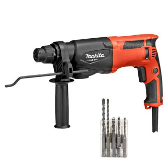 Makita SET-M8700-1023 | Перфоратор Makita MT M8700+набір бурів D-00795, SET-M8700-1023