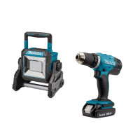 Набор Makita LXT дрель-шуруповерт DDF453SYX4 + фонарь DEAML003G
