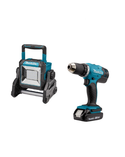 Makita SET-ML003G-0624 | Набір Makita LXT дриль-шурупокрут DDF453SYX4 + ліхтар DEAML003G