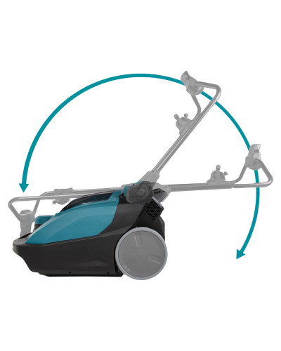 Аккумуляторная подметальная машина Makita XGT 40 V MAX VS001GZ  - фото 14