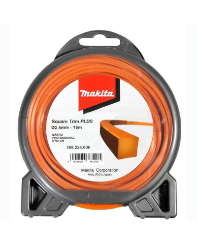 Makita 369224606 | Косильна ліска MAKITA 2.4мм, 15м, 369224606