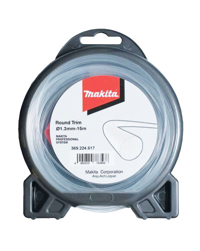 Makita 369224617 | Косильная леска MAKITA 1.3мм, 15м, 369224617