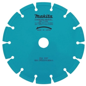 Makita A-83842 | Алмазний відрізний диск Makita (сухий різ) 180х22,23 мм, A-83842