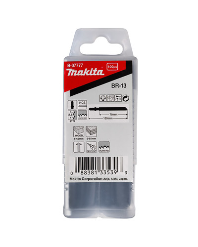 Makita B-07777 | Набор пил по дереву Makita HCS для глубокого пропила 76 мм, B-07777