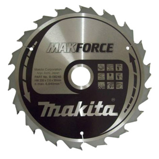 Makita B-08246 | B-08246 MAKITA Пиляльний диск MAK Force по дереву 230x30 мм 18 зубів