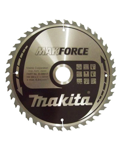 Makita B-08517 | B-08517 MAKITA Пиляльний диск MAK Force по дереву 230x30 мм 40 зуб