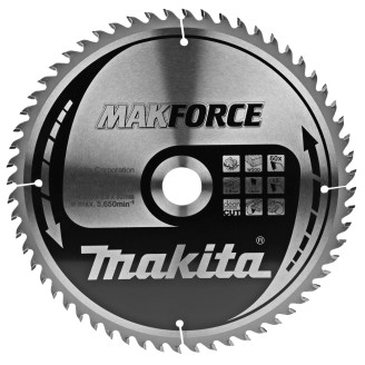 Makita B-08573 | B-08573 MAKITA Пиляльний диск MAK Force по дереву 270x30 мм 60 зубів