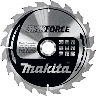 Makita B-08589 | B-08589 MAKITA Пиляльний диск MAK Force по дереву 235x30 мм 60 зубів