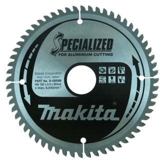 Makita B-09569 | B-09569 MAKITA Пиляльний диск по алюмінію 160х30 мм 60 зубів