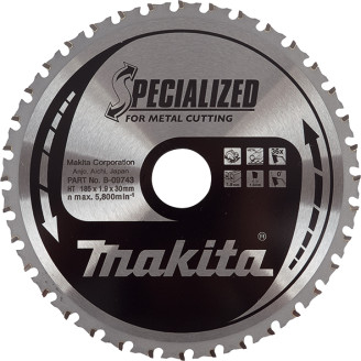 Makita B-09743 | B-09743 MAKITA Пиляльний диск по металу SPECIALIZED 185x30 мм 36 зуб