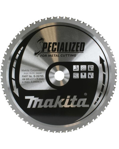 Makita B-09765 | B-09765 MAKITA Пильный диск по стали SPECIALIZED 305x25.4 мм 60 зуб