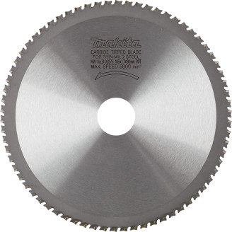 Makita B-09771 | B-09771 MAKITA Пиляльний диск по сталі SPECIALIZED 185x30 мм 70 зуб