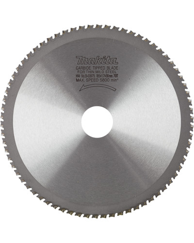 Makita B-09771 | B-09771 MAKITA Пиляльний диск по сталі SPECIALIZED 185x30 мм 70 зуб