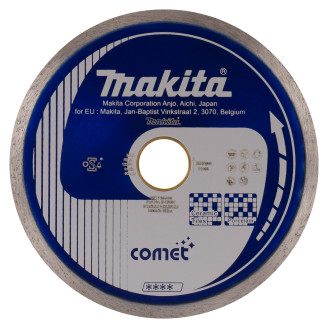 Алмазний диск по плитці Makita COMET суцільний 125х22.23/20 мм, B-13091