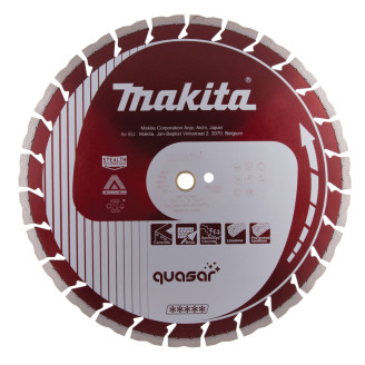Makita B-13471 | Алмазний диск по бетону та каменю Makita QUASAR сегмент 400х25,4/20х3.2 мм, B-13471