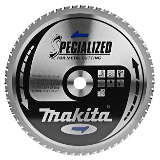 Makita B-34132 | B-34132 MAKITA Пиляльний диск по сталі SPECIALIZED 305x25.4 мм 60 зуб