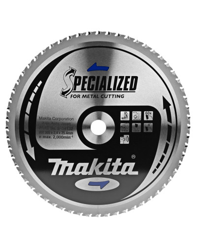 Makita B-34132 | B-34132 MAKITA Пиляльний диск по сталі SPECIALIZED 305x25.4 мм 60 зуб