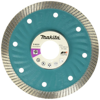 Makita B-46333 | Алмазний диск по плитці Makita турбо сух 125х22.23х 1.5 мм, B-46333
