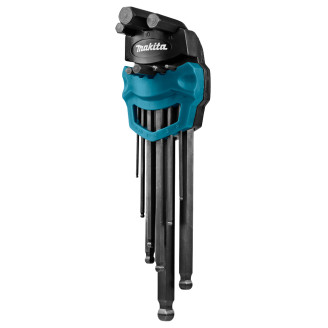 Makita B-65894 | Набір шестигранних ключів Makita 9 шт. (1.5, 2, 2.5, 3, 4, 5, 6, 8, 10 мм), B-65894