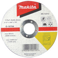 Makita D-18792 | Відрізний диск тонкий для нержавіючої сталі плоский MAKITA 36T, 230х22.23х2, D-18792