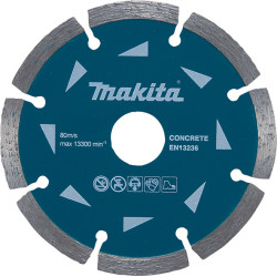 Алмазний диск по бетону Makita сегмент 230х22,23х2.6 мм, D-41610