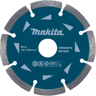 Makita D-41610 | Алмазний диск по бетону Makita сегмент 230х22,23х2.6 мм, D-41610