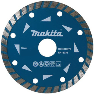 Makita D-41654 | Алмазний диск по бетону Makita турбо 230х22.23х3.1 мм, D-41654