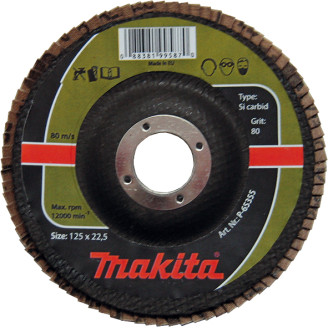 Makita P-65311 | Пелюстковий диск для каменю, бетону, плитки Makita K 80  115х22.23 мм, P-65311
