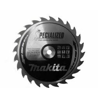 Makita b-09145 | Пильный диск по дереву для аккумуляторных пил SPECIALIZED 150x10 мм 24T b-09145