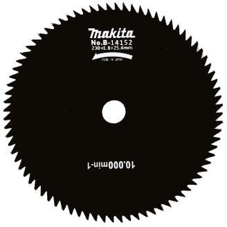 Makita b-14152 | Ріжучий диск 230х25,4 мм 80Т b-14152