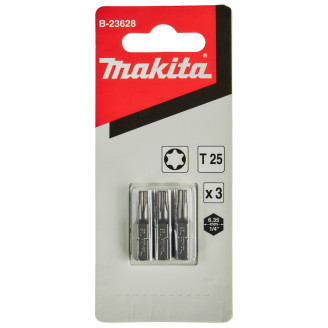 Makita B-23628 | Біта Makita T25 3 шт. B-23628